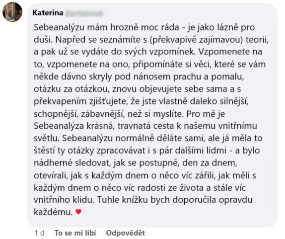Sebeanalýza - reference 2A